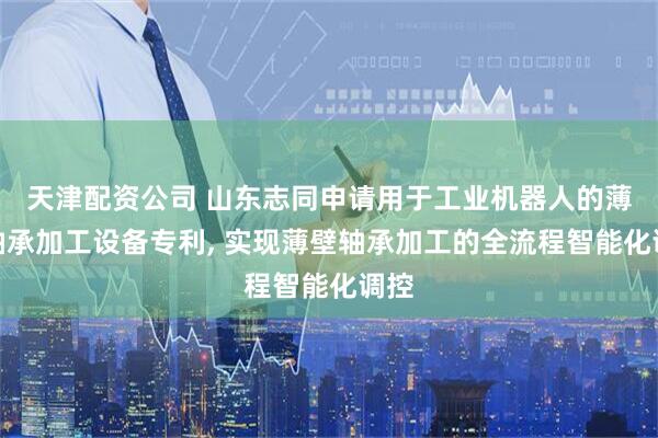 天津配资公司 山东志同申请用于工业机器人的薄壁轴承加工设备专利, 实现薄壁轴承加工的全流程智能化调控
